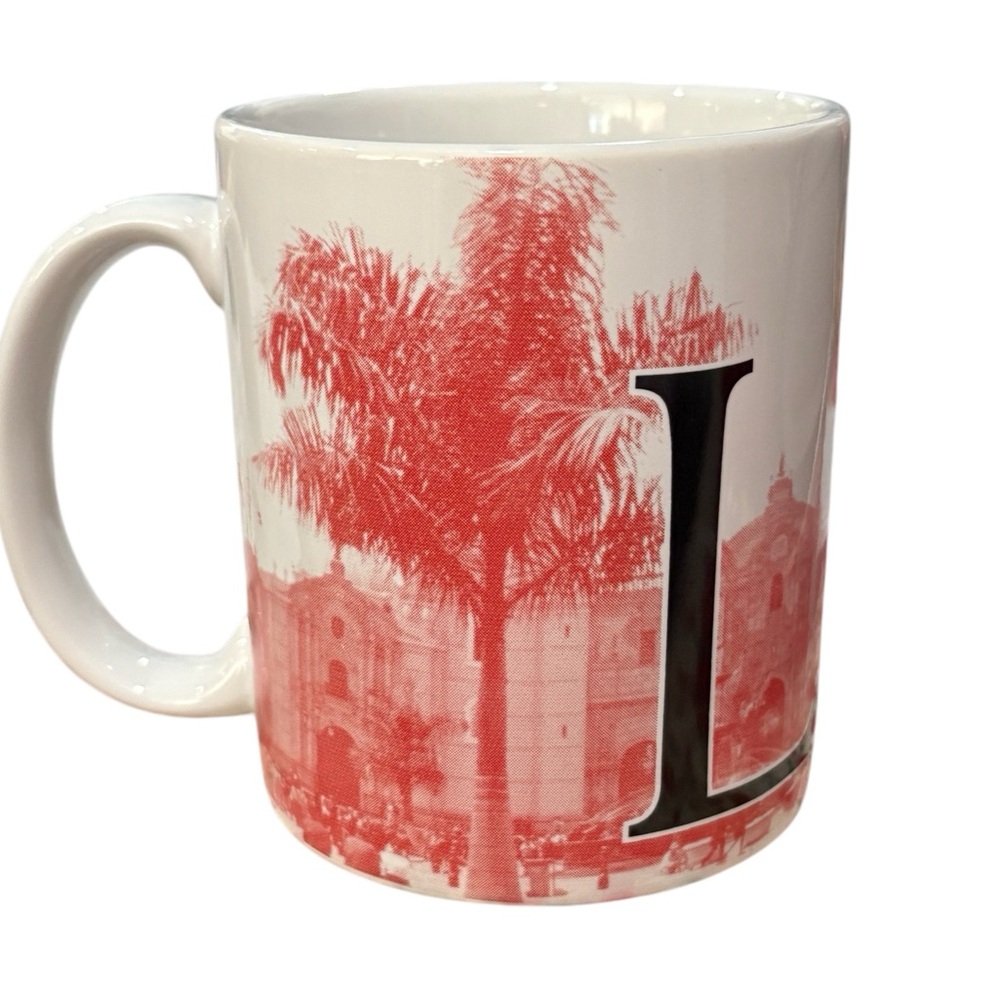 Vintage Starbucks Lima Peru  City Mug Coffee Cup The Government Palace